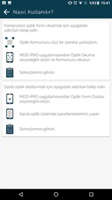 E-RAY Değerlendirme Sistemi android App screenshot 0